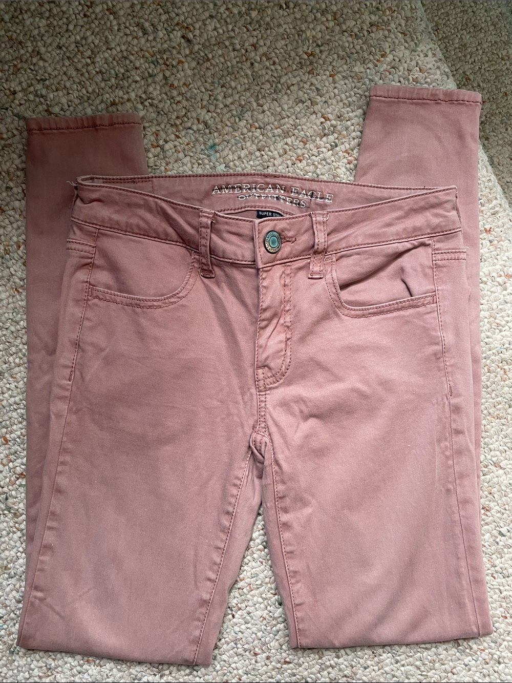 🦅AE Jeggings  - mauve💕